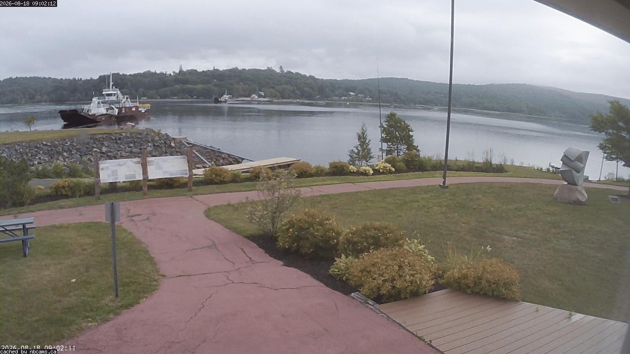 Web Cam image of Grand Bay-Westfield (Brundage Point River Centre)