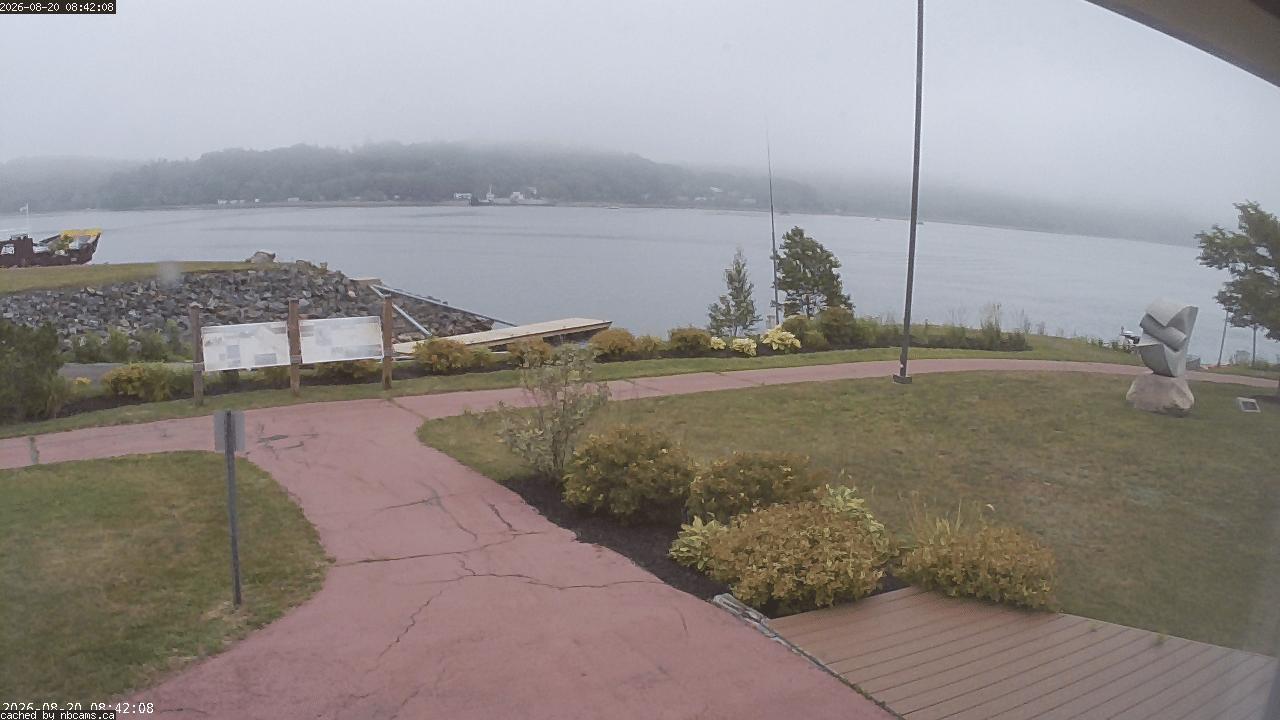 Web Cam image of Grand Bay-Westfield (Brundage Point River Centre)