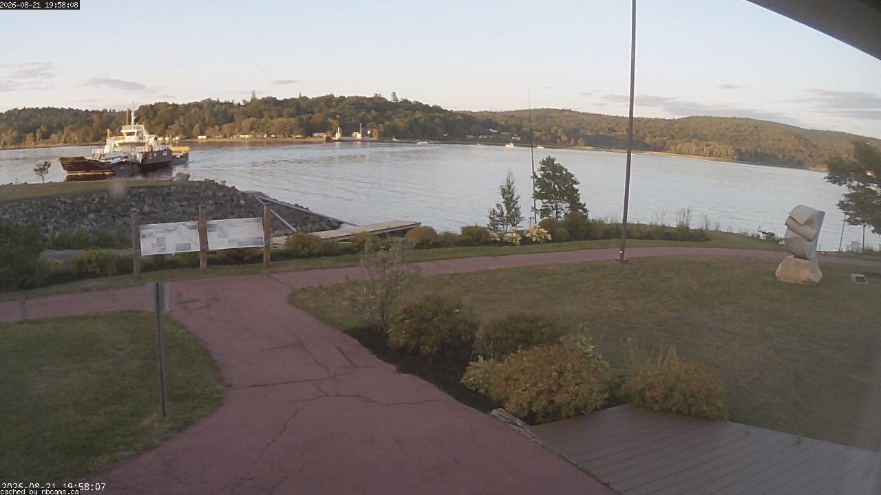 Web Cam image of Grand Bay-Westfield (Brundage Point River Centre)