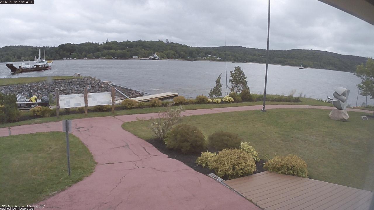 Web Cam image of Grand Bay-Westfield (Brundage Point River Centre)