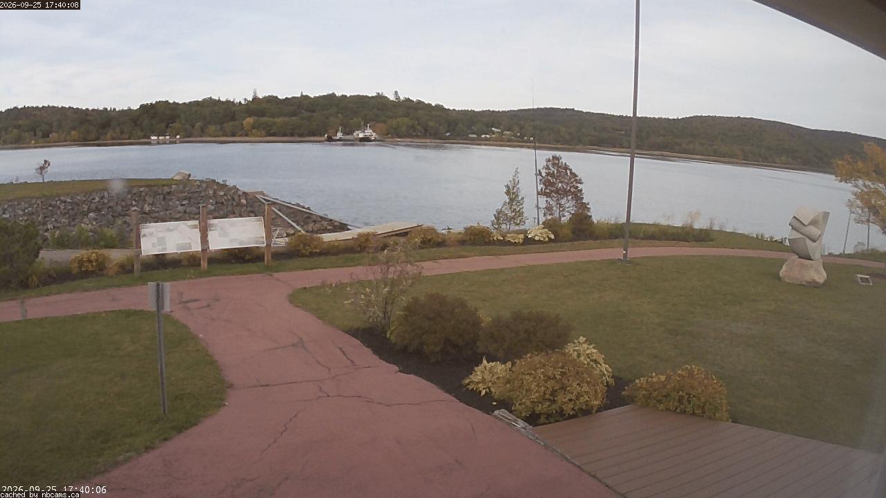 Web Cam image of Grand Bay-Westfield (Brundage Point River Centre)
