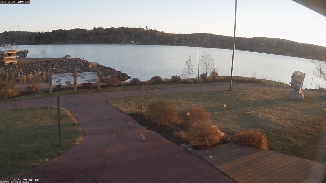 Web Cam image of Grand Bay-Westfield (Brundage Point River Centre)