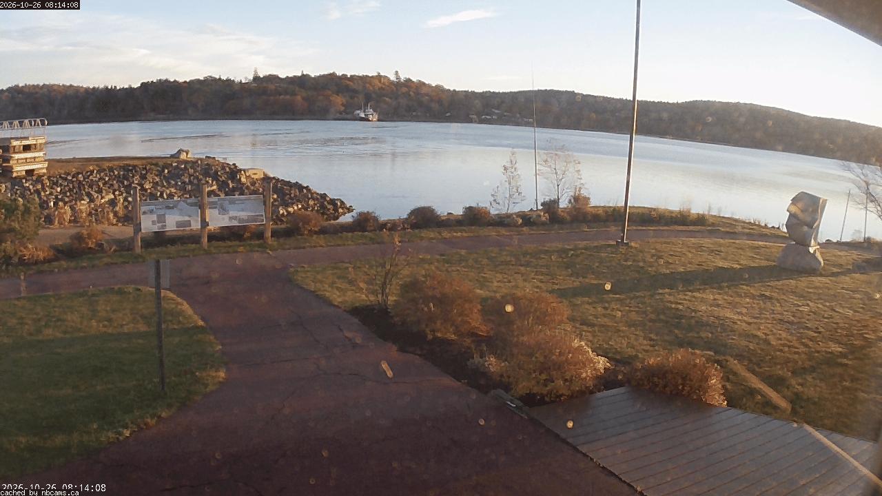 Web Cam image of Grand Bay-Westfield (Brundage Point River Centre)
