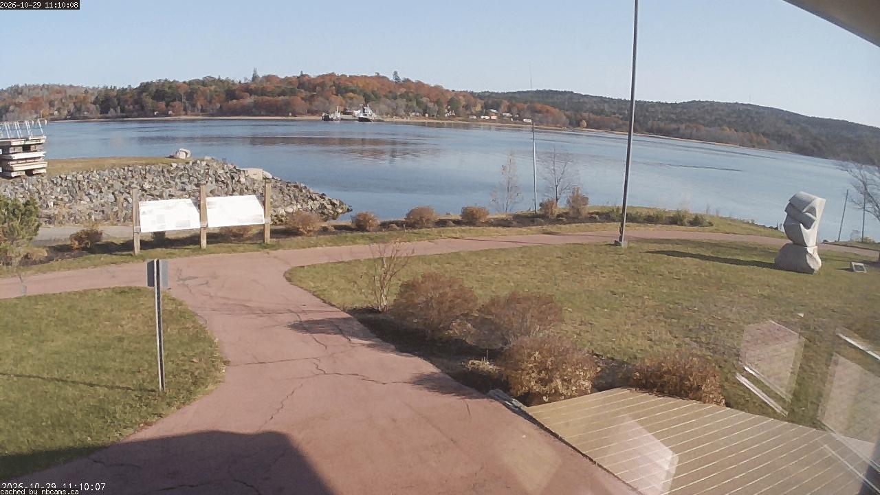 Web Cam image of Grand Bay-Westfield (Brundage Point River Centre)