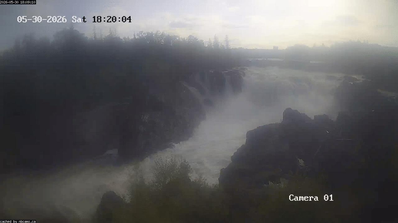 Web Cam image of Grand Falls Gorge