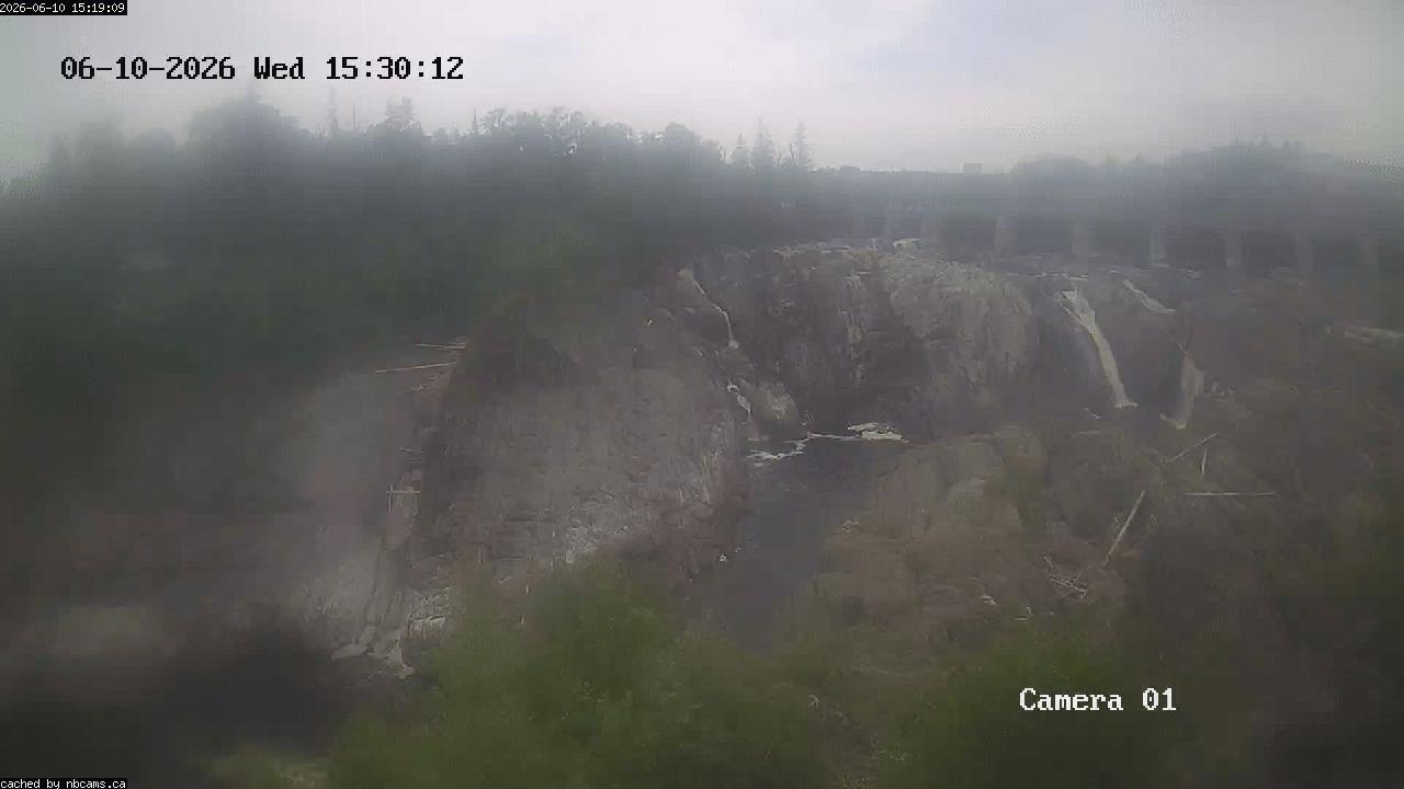 Web Cam image of Grand Falls Gorge