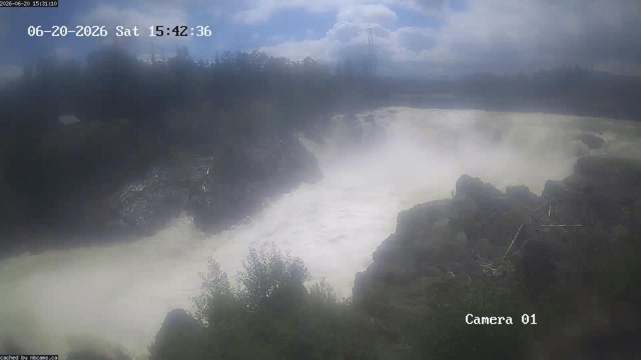 Web Cam image of Grand Falls Gorge
