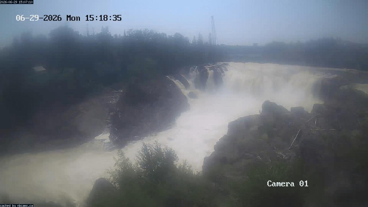 Web Cam image of Grand Falls Gorge