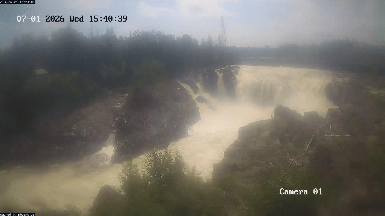 Web Cam image of Grand Falls Gorge