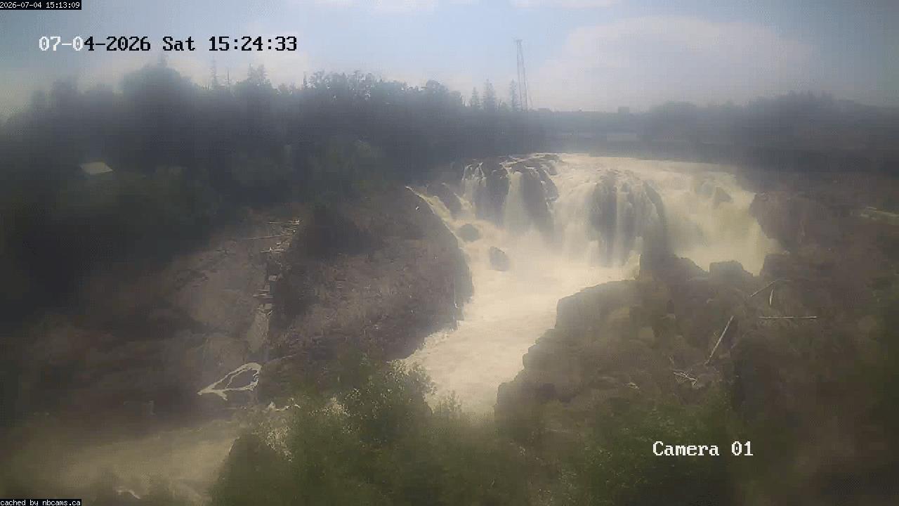 Web Cam image of Grand Falls Gorge