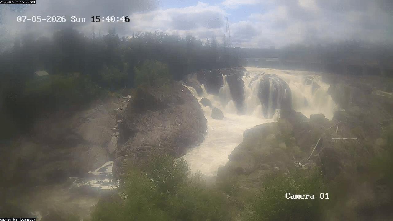 Web Cam image of Grand Falls Gorge