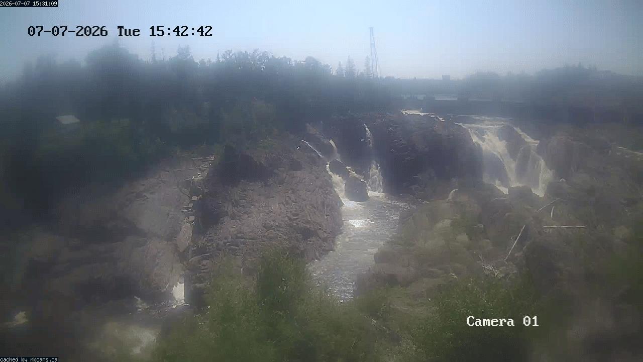 Web Cam image of Grand Falls Gorge