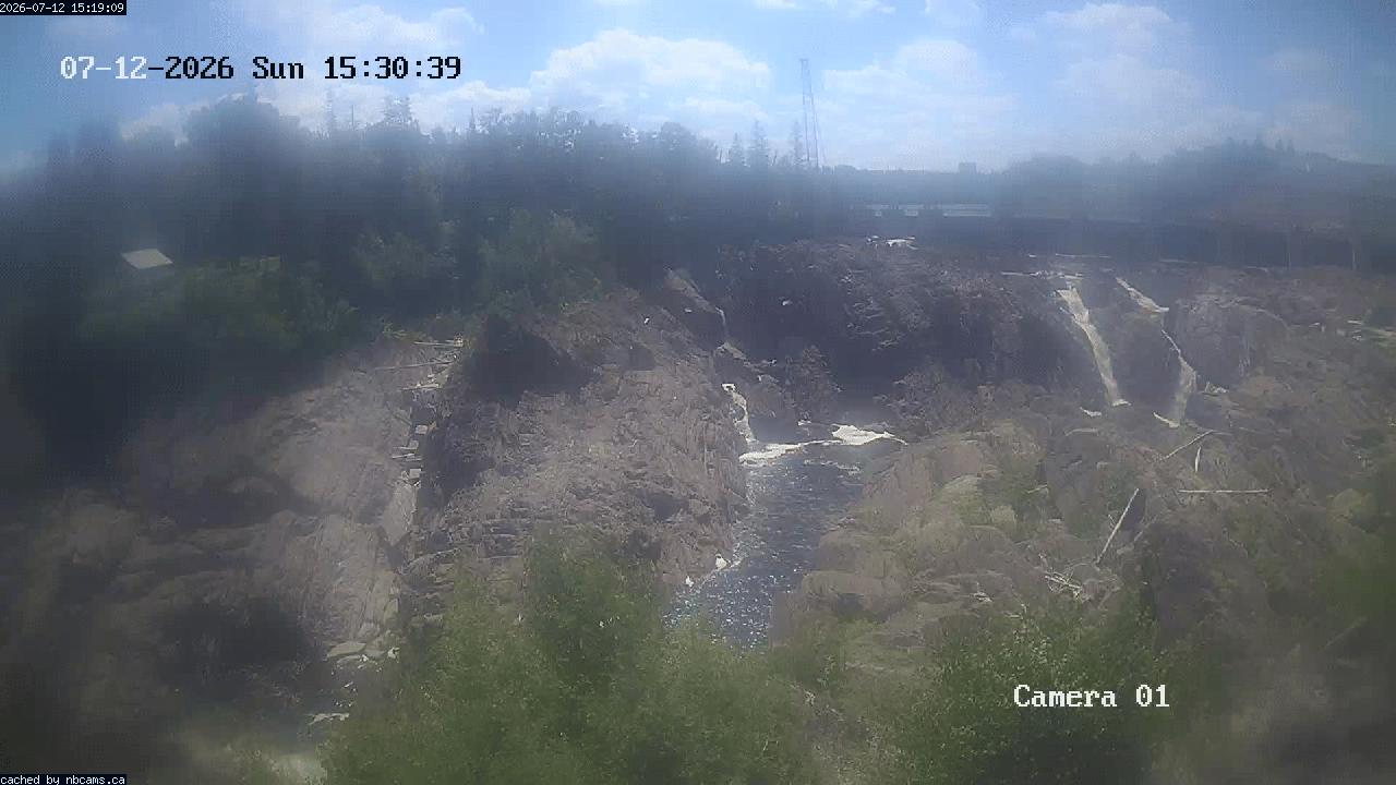 Web Cam image of Grand Falls Gorge