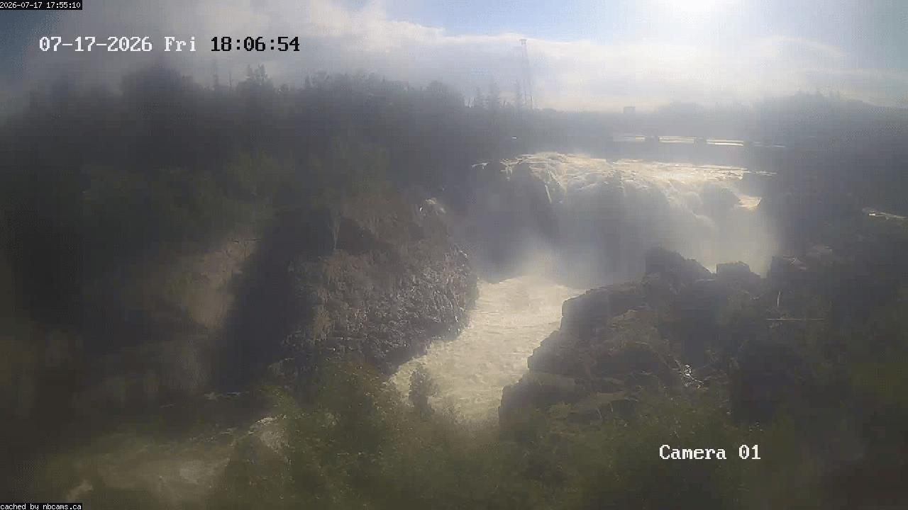 Web Cam image of Grand Falls Gorge