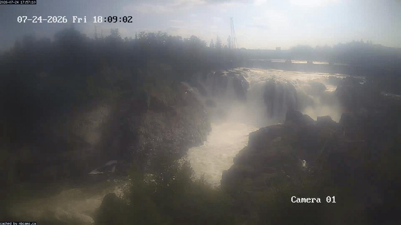 Web Cam image of Grand Falls Gorge
