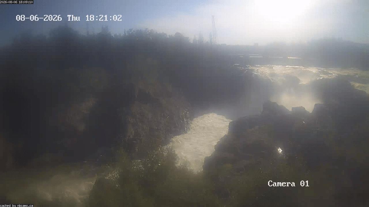 Web Cam image of Grand Falls Gorge