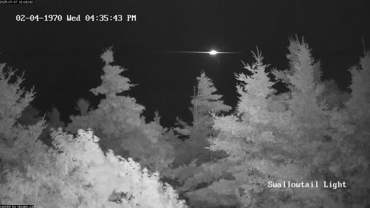 Web Cam image of Grand Manan (Swallowtail Light House)