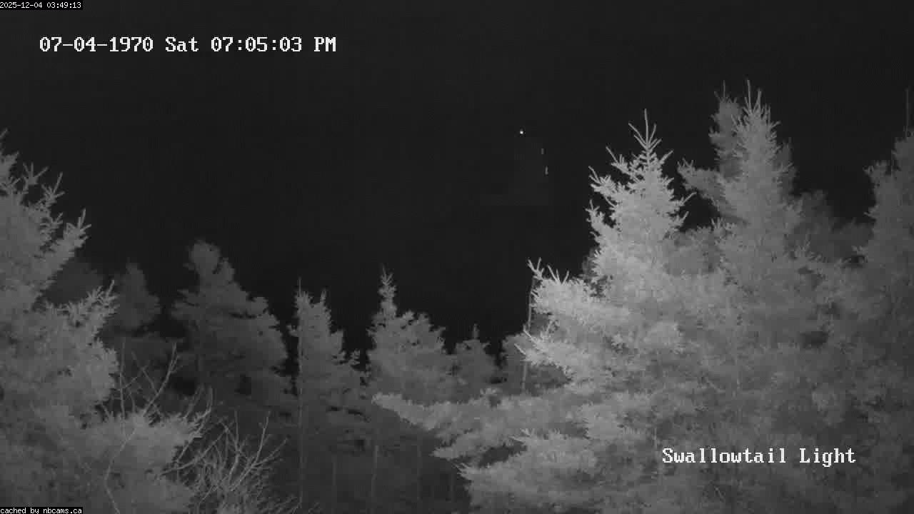 Web Cam image of Grand Manan (Swallowtail Light House)