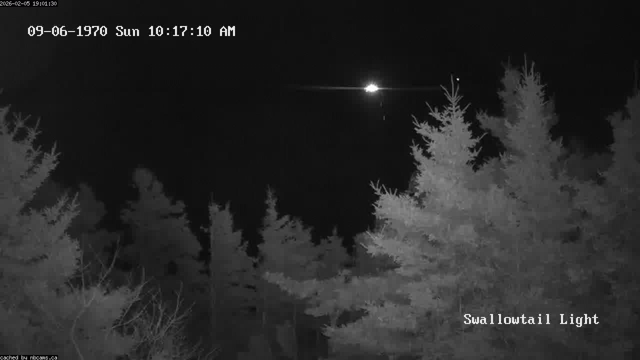 Web Cam image of Grand Manan (Swallowtail Light House)