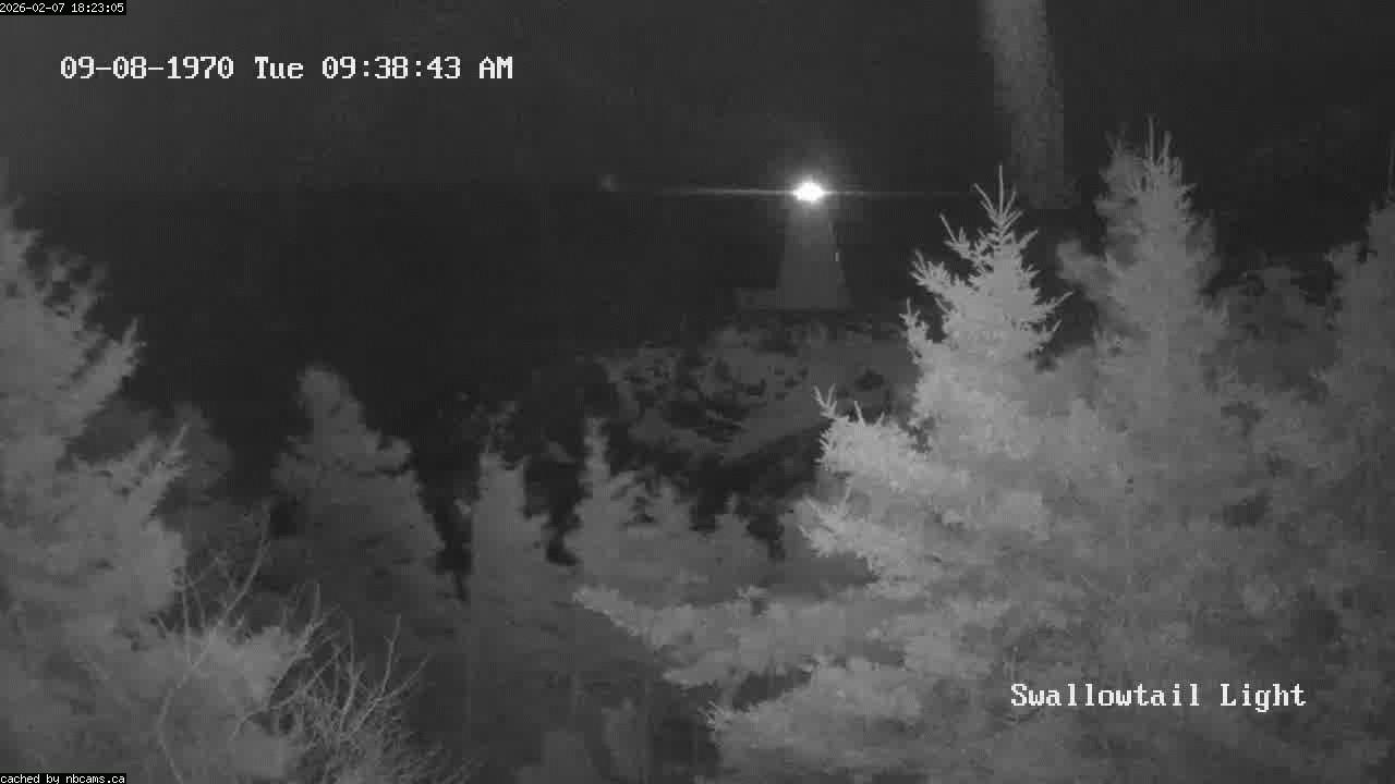 Web Cam image of Grand Manan (Swallowtail Light House)