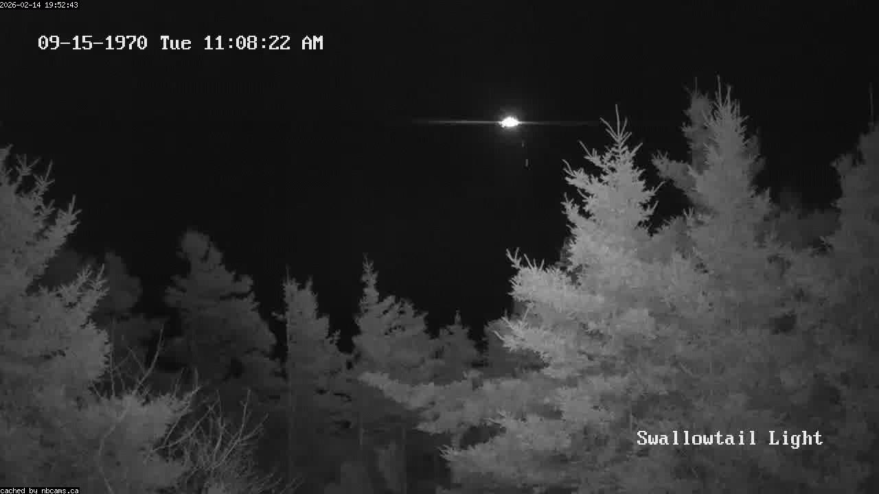 Web Cam image of Grand Manan (Swallowtail Light House)