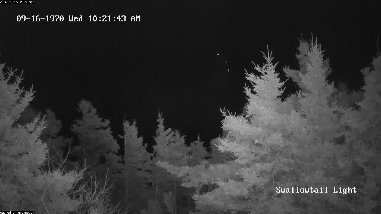 Web Cam image of Grand Manan (Swallowtail Light House)