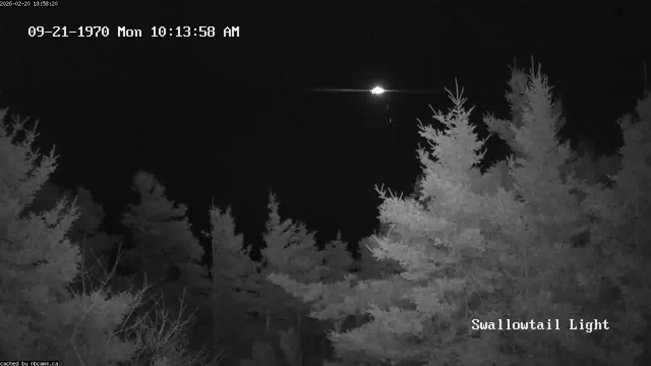 Web Cam image of Grand Manan (Swallowtail Light House)