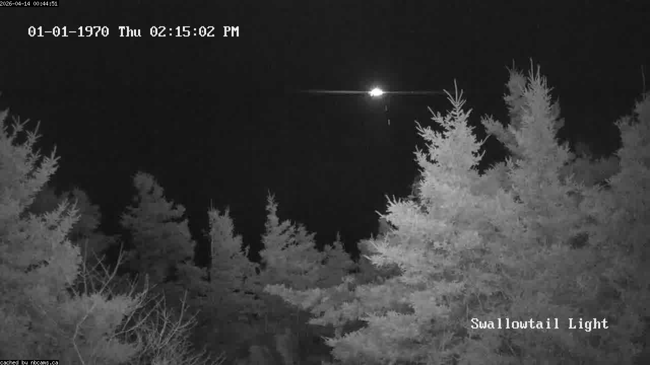 Web Cam image of Grand Manan (Swallowtail Light House)