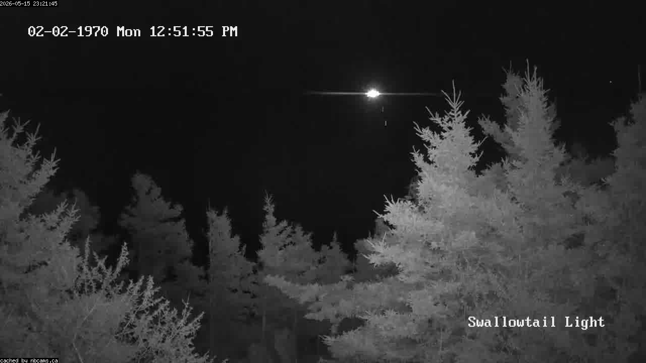 Web Cam image of Grand Manan (Swallowtail Light House)