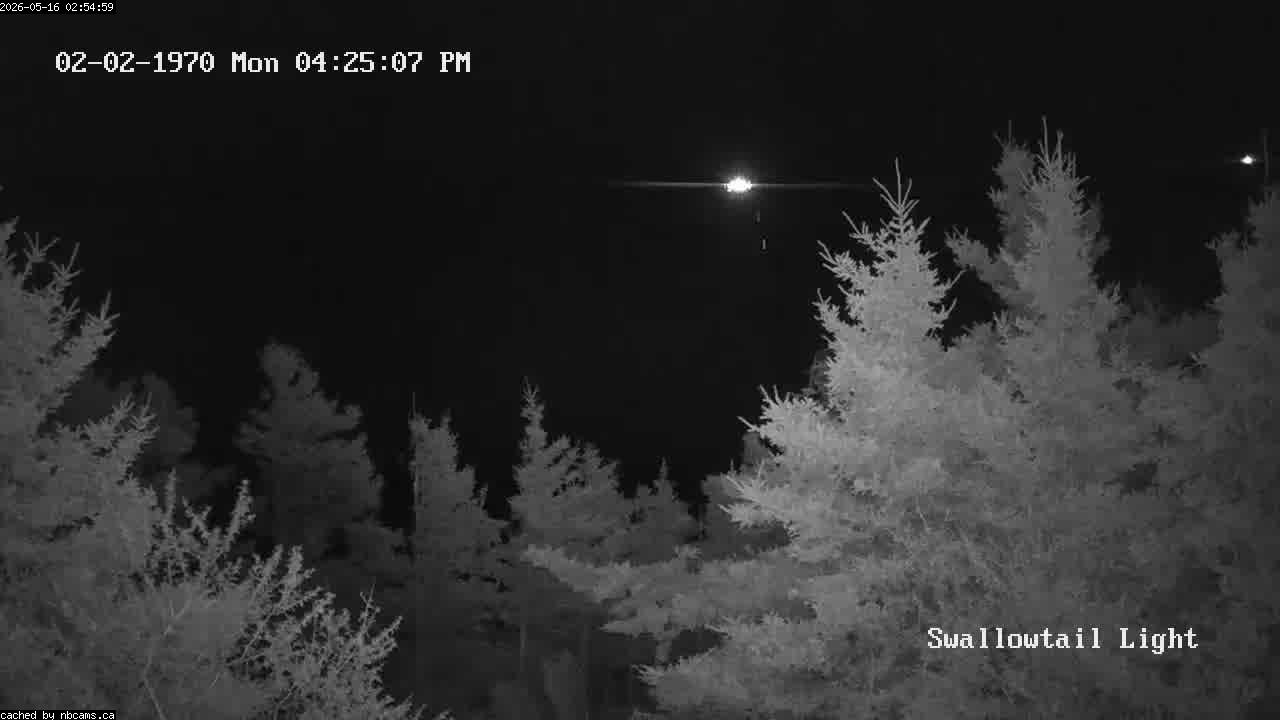 Web Cam image of Grand Manan (Swallowtail Light House)