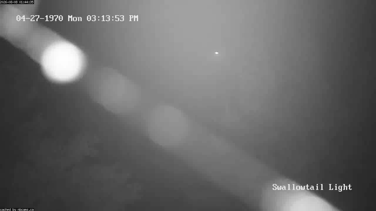 Web Cam image of Grand Manan (Swallowtail Light House)
