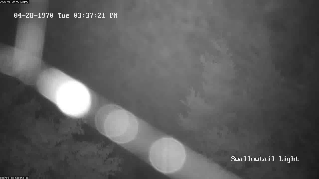 Web Cam image of Grand Manan (Swallowtail Light House)