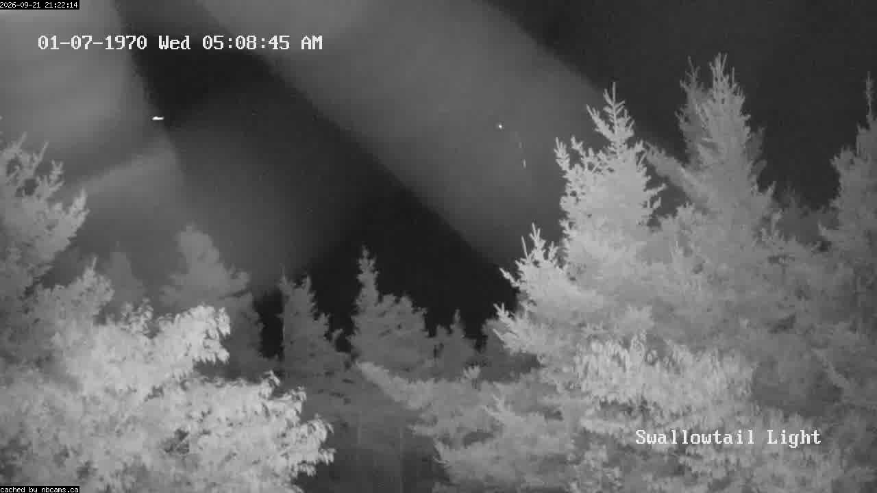 Web Cam image of Grand Manan (Swallowtail Light House)