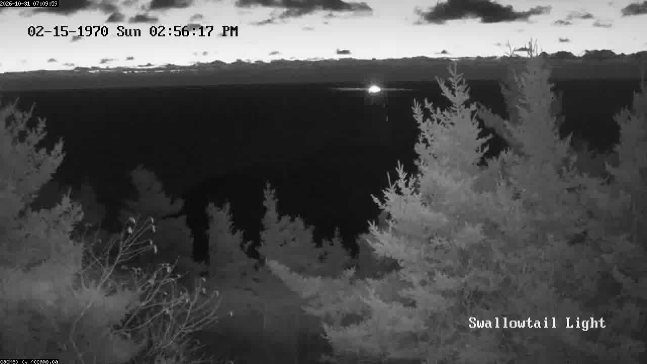 Web Cam image of Grand Manan (Swallowtail Light House)