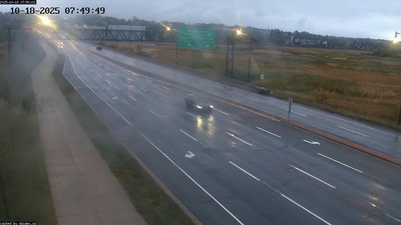 Web Cam image of Moncton (Gunningsville Bridge)