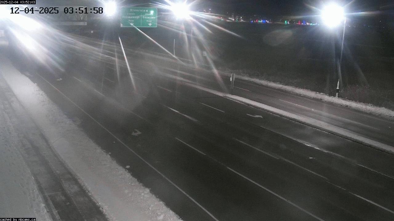 Web Cam image of Moncton (Gunningsville Bridge)