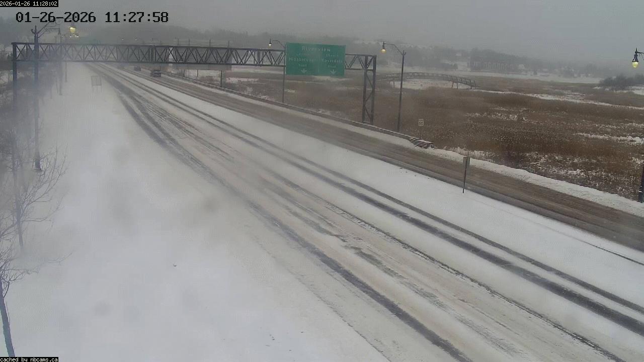 Web Cam image of Moncton (Gunningsville Bridge)