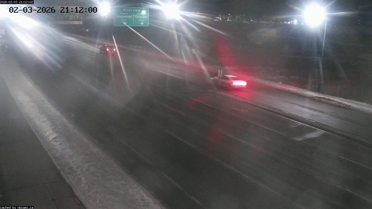 Web Cam image of Moncton (Gunningsville Bridge)