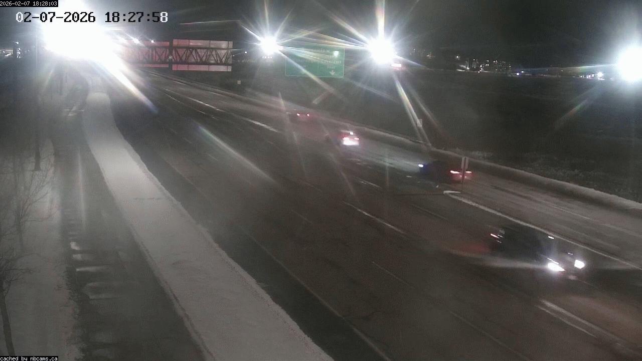 Web Cam image of Moncton (Gunningsville Bridge)