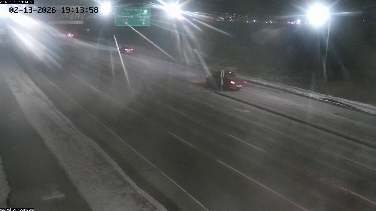 Web Cam image of Moncton (Gunningsville Bridge)