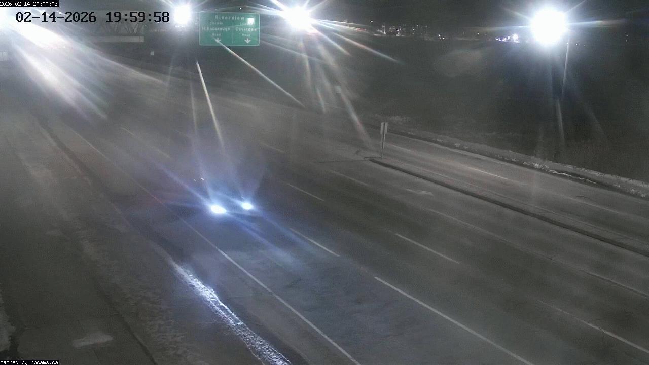 Web Cam image of Moncton (Gunningsville Bridge)