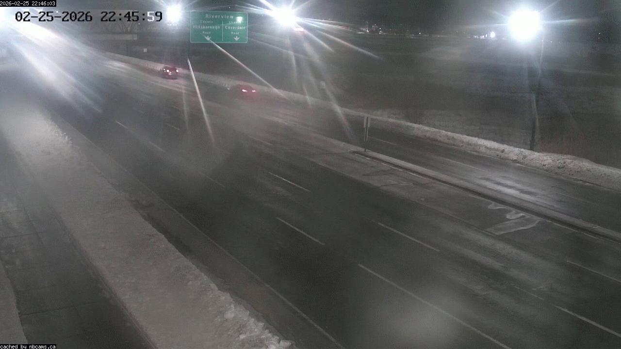 Web Cam image of Moncton (Gunningsville Bridge)