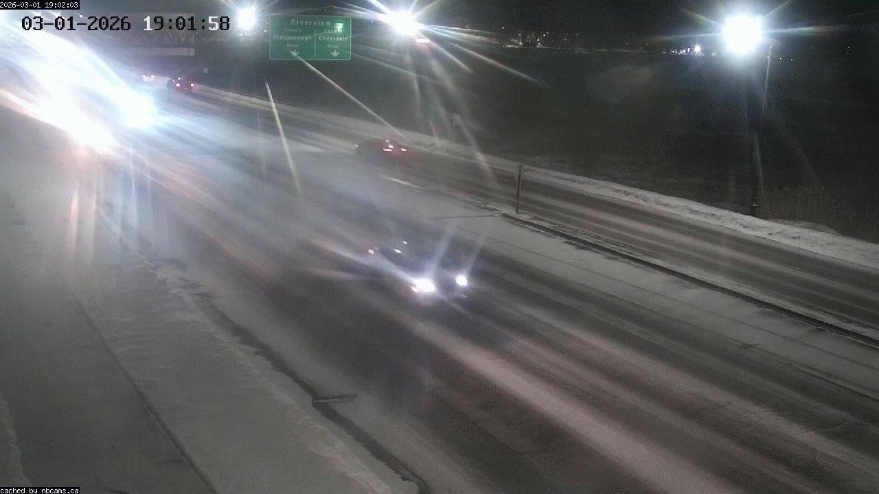 Web Cam image of Moncton (Gunningsville Bridge)