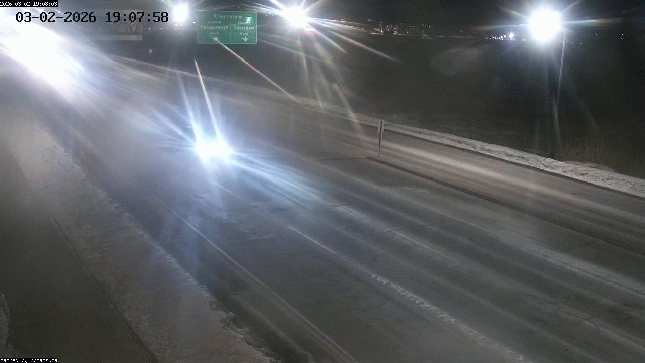 Web Cam image of Moncton (Gunningsville Bridge)