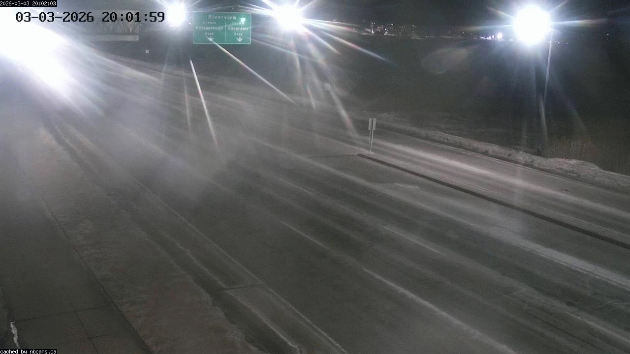 Web Cam image of Moncton (Gunningsville Bridge)