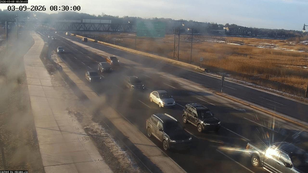 Web Cam image of Moncton (Gunningsville Bridge)