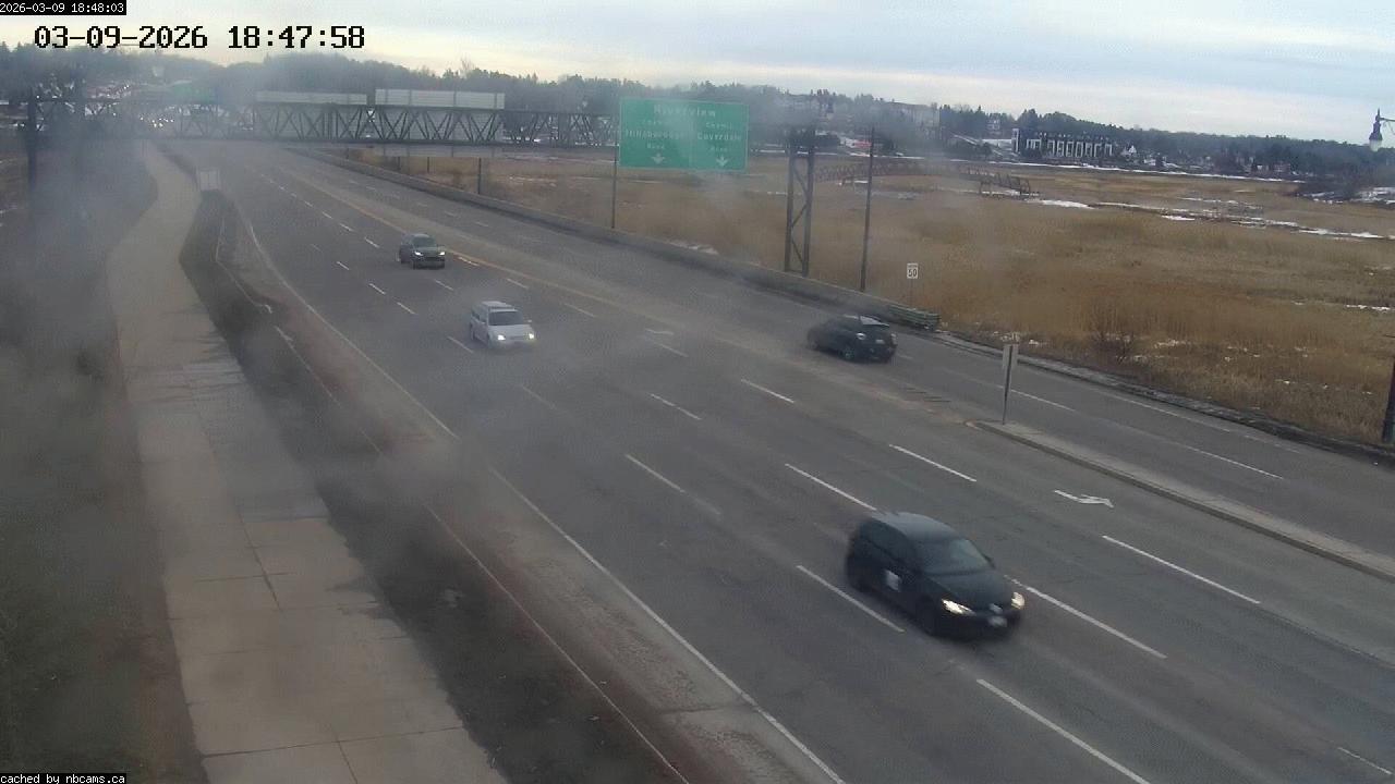 Web Cam image of Moncton (Gunningsville Bridge)