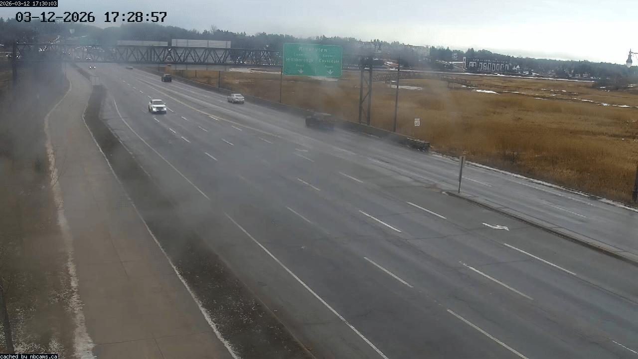 Web Cam image of Moncton (Gunningsville Bridge)