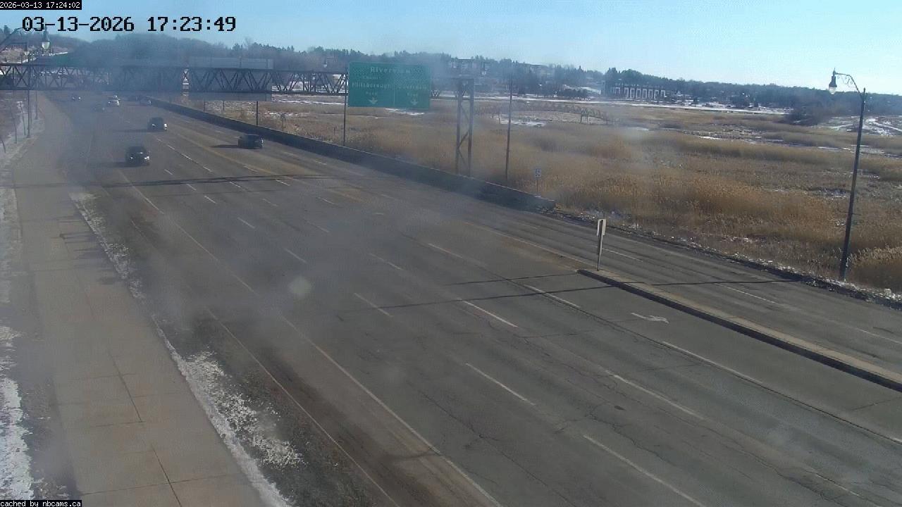 Web Cam image of Moncton (Gunningsville Bridge)