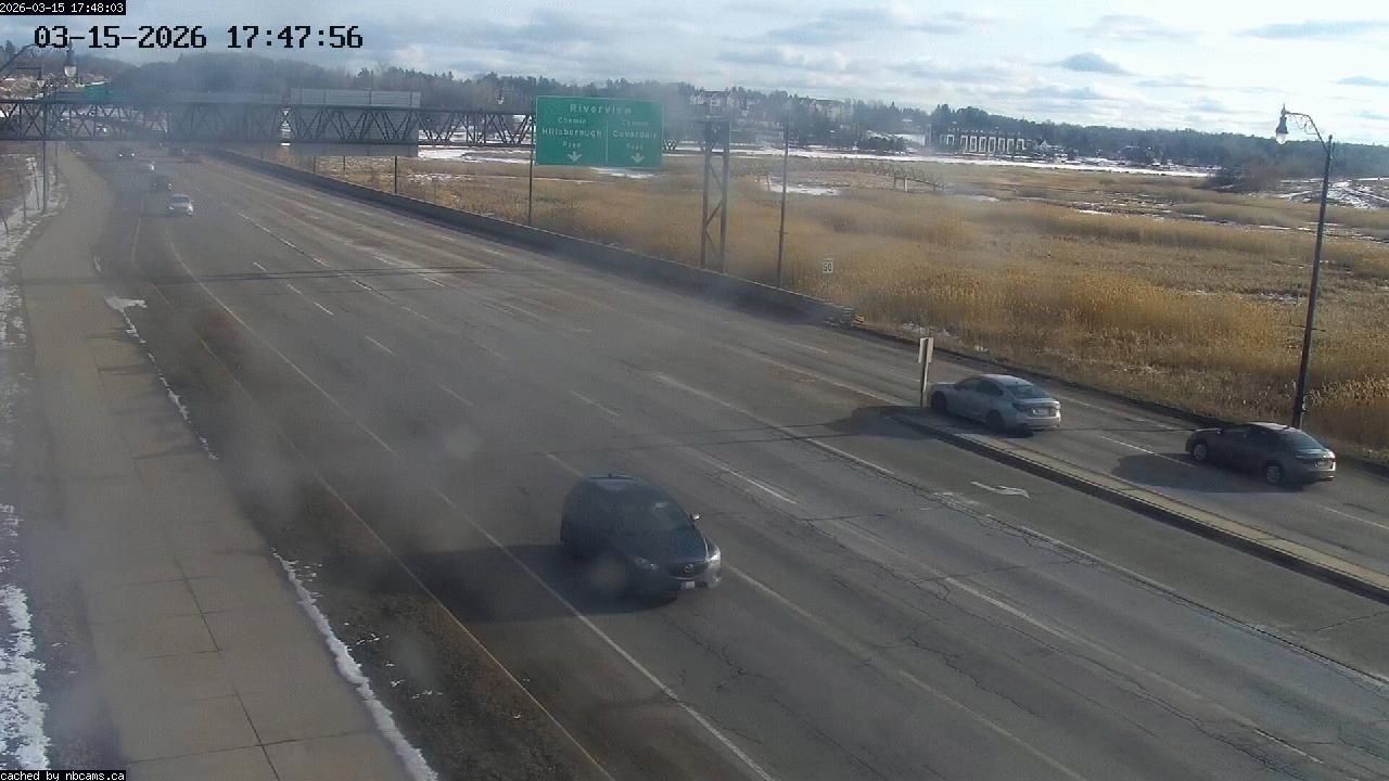 Web Cam image of Moncton (Gunningsville Bridge)